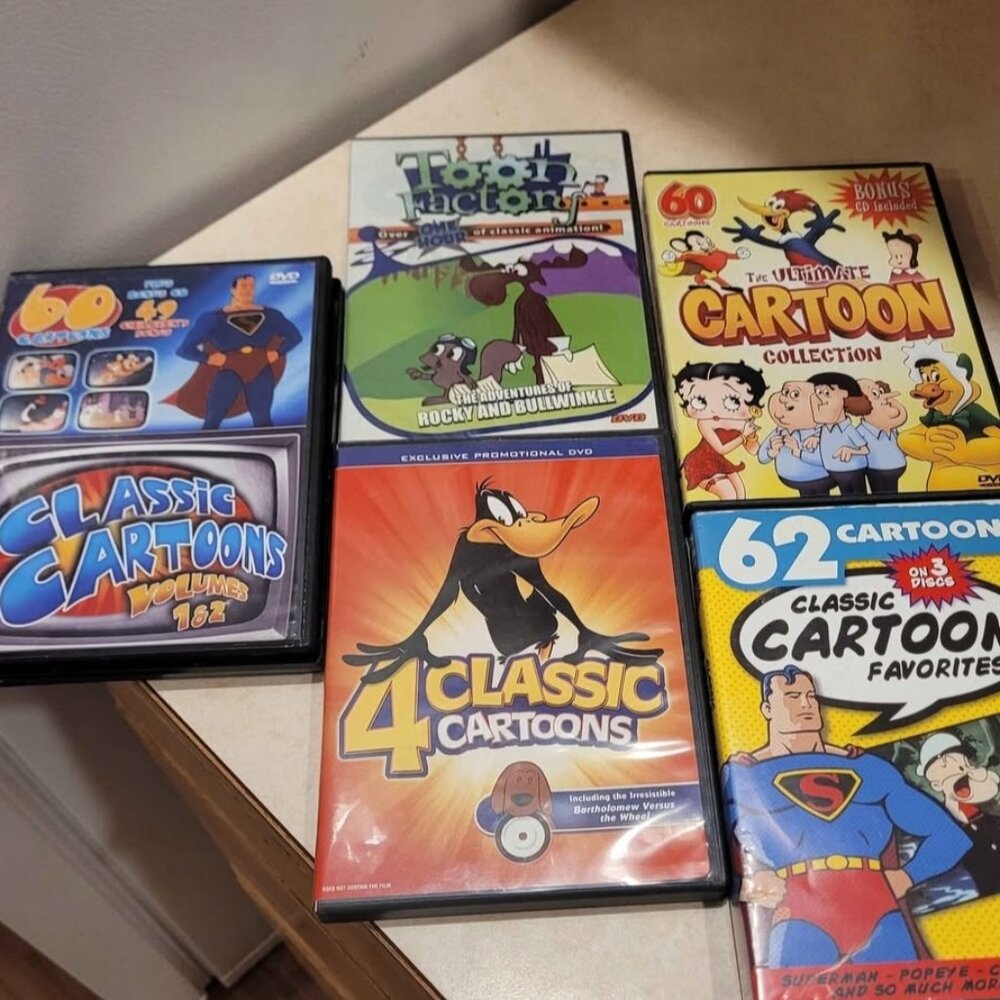 Classic Cartoon DVD Bundle